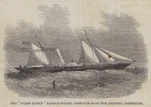 The Fairy Queen Paddle-Wheel Despatch-Boat for General Garibaldi